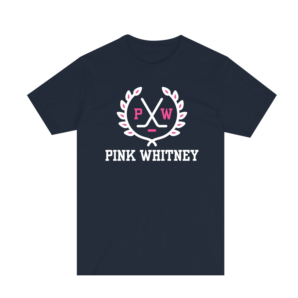 Pink Whitney Crest Tee