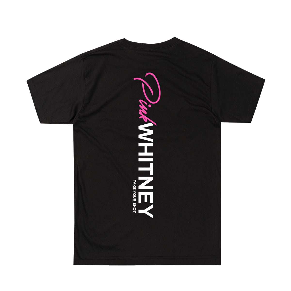 Pink Whitney Vertical Logo Tee