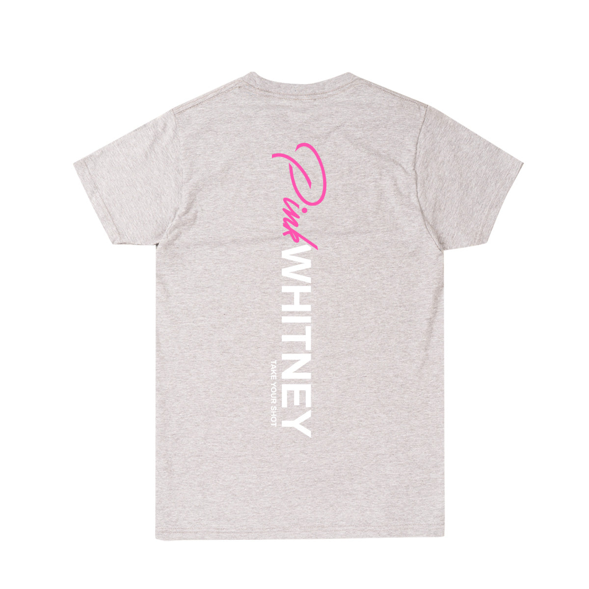 Pink Whitney Vertical Logo Tee