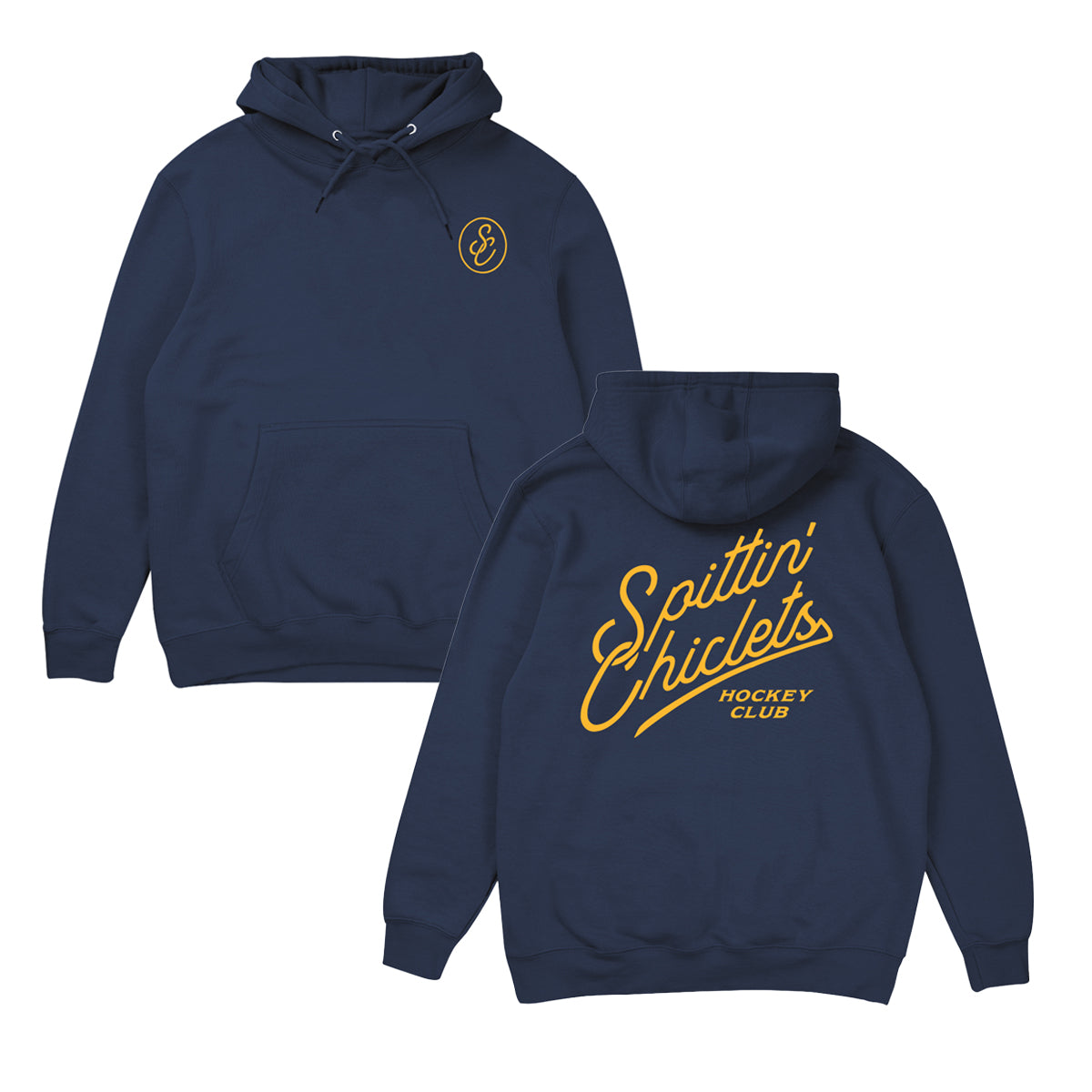 Spittin Chiclets Stacked Script Hoodie