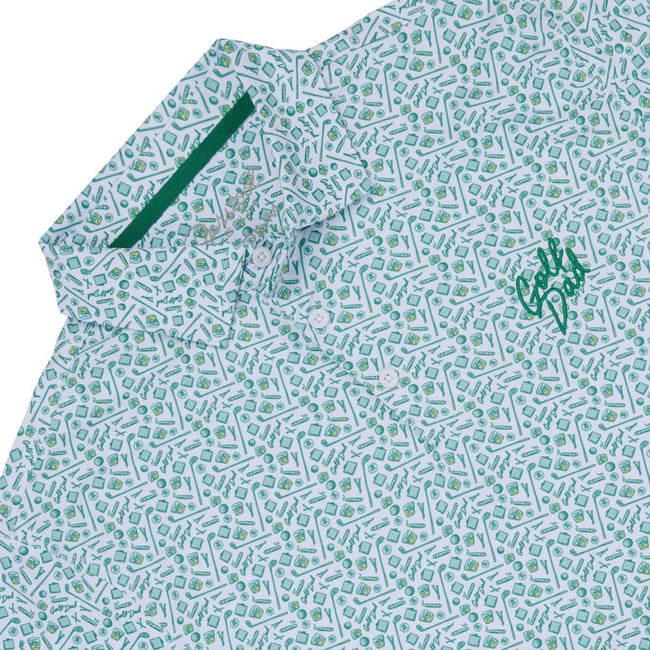 Barstool Golf Dad Printed Performance Polo
