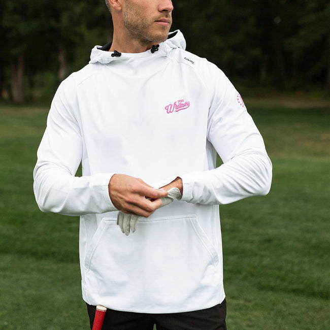 UNRL x Pink Whitney Script Crossover Hoodie II