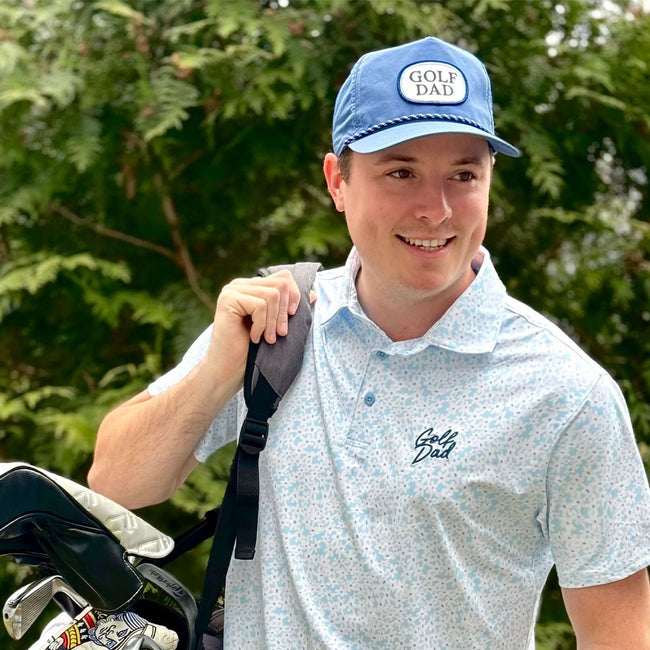 Barstool Golf Dad Printed Polo