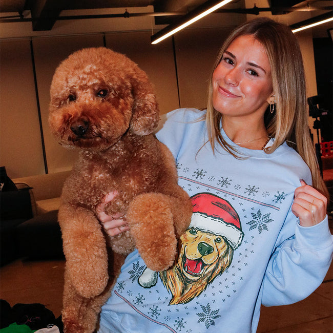 Santa Dog Ugly Sweater