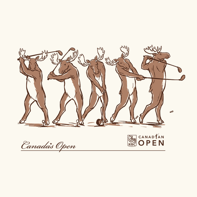 Barstool x RBC Canadian Open Moose Golf Swing Tee