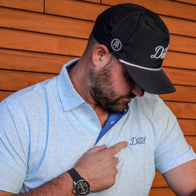 Girl Dad Printed Polo