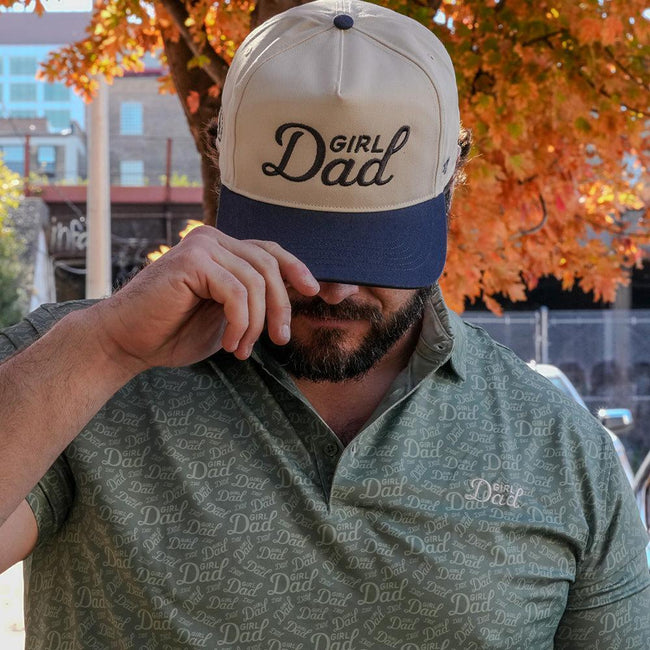Girl Dad Printed Polo