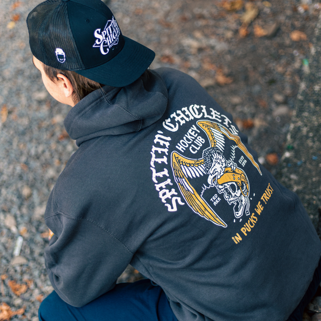 In Pucks We Trust Hoodie