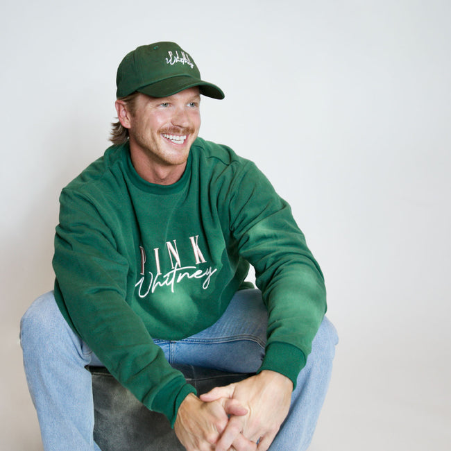 Pink Whitney Butter Fleece Crewneck