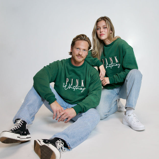 Pink Whitney Butter Fleece Crewneck