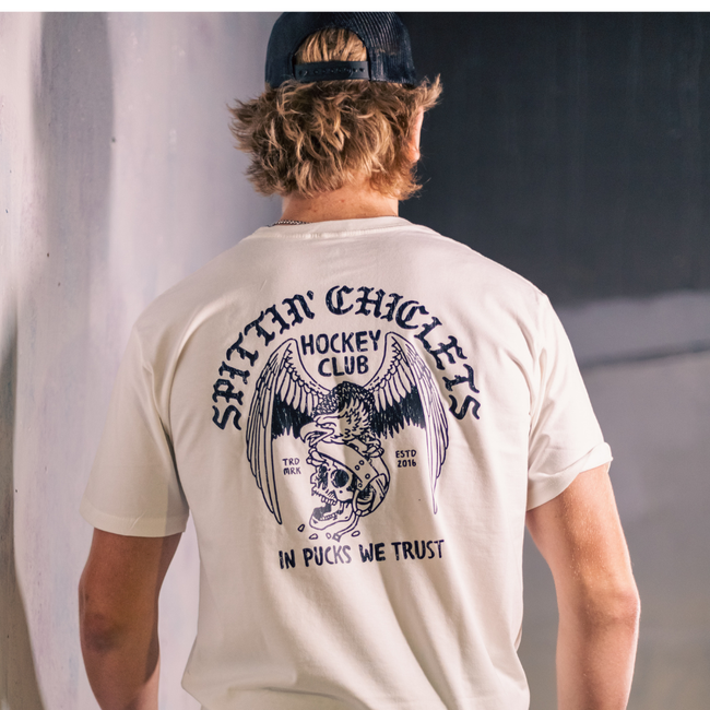 In Pucks We Trust Tee