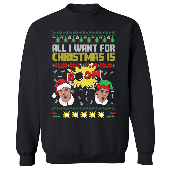 All I Want For Christmas is BOOM Ugly Sweater II