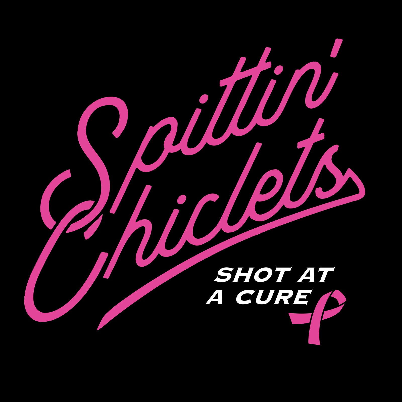 Spittin Chiclets x Breasties Script Tee