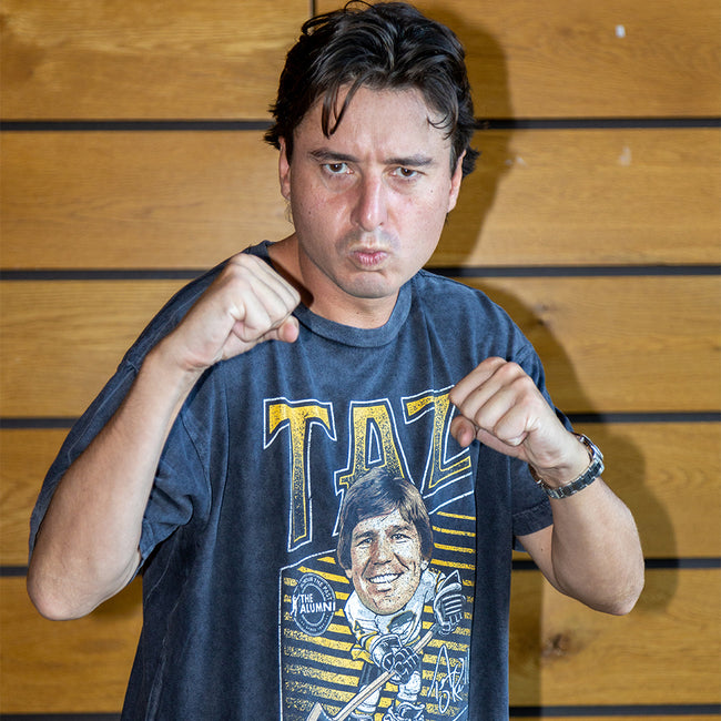 Spittin' Chiclets x NHL Alumni Association Taz Mineral Wash Tee