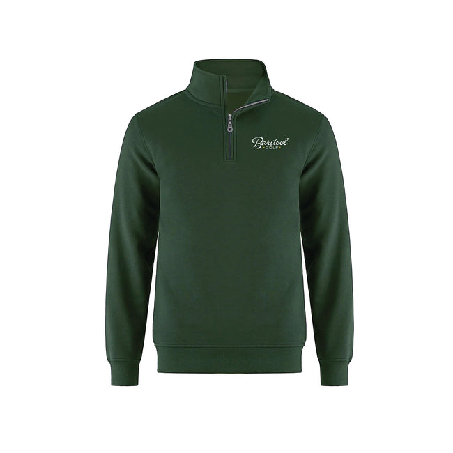 Barstool Golf Main Logo Quarter Zip