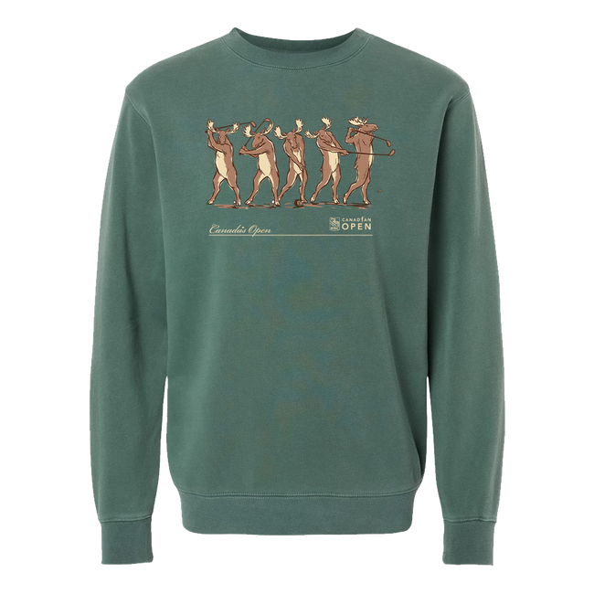 Barstool x RBC Canadian Open Moose Golf Swing Crewneck