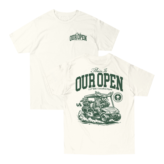 Barstool x RBC Canadian Open Moose Golf Cart Tee