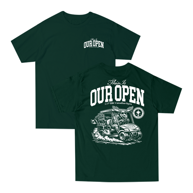 Barstool x RBC Canadian Open Moose Golf Cart Tee
