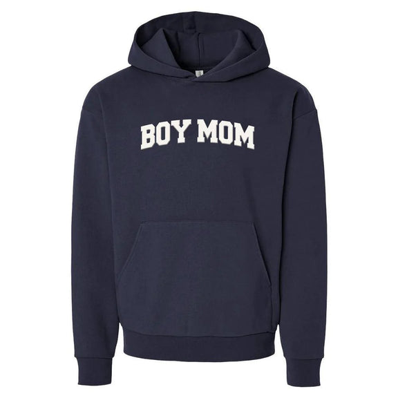 Boy Mom Puff Print Hoodie