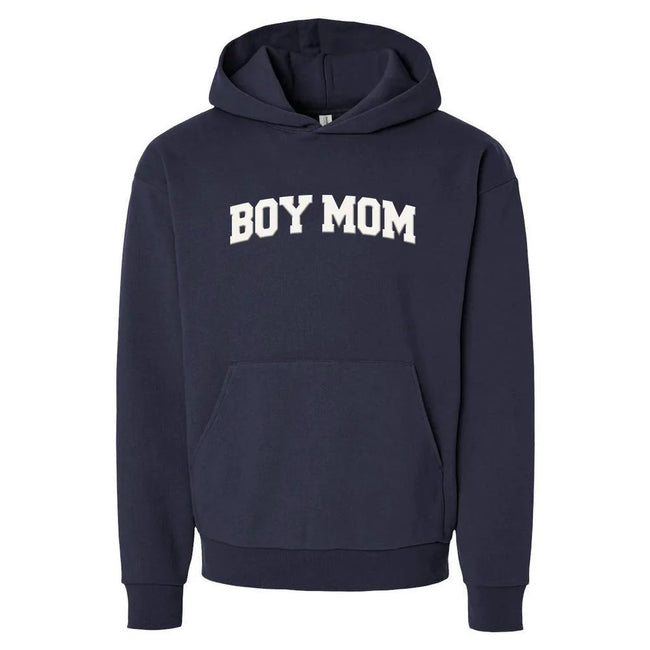 Boy Mom Puff Print Hoodie