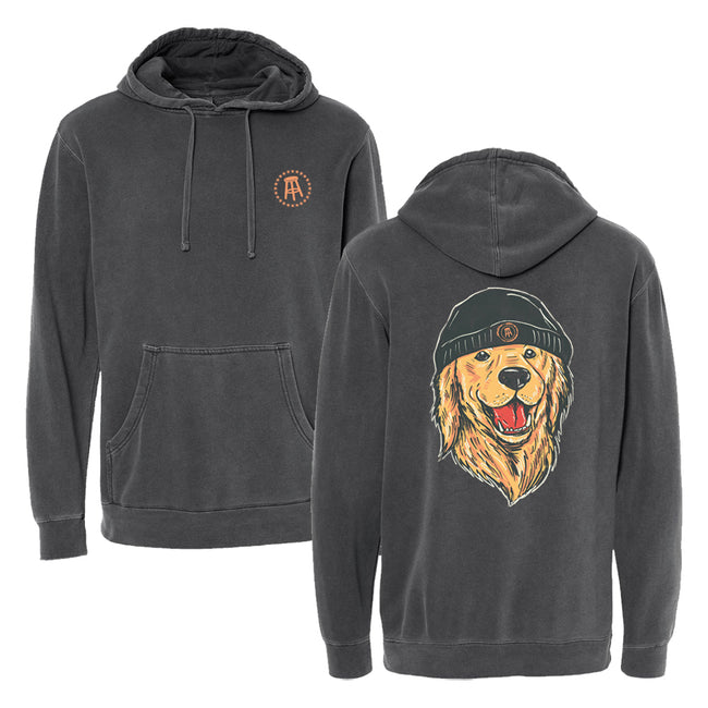 Winter Dog Pigment Dyed Hoodie