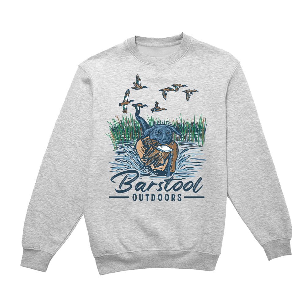 Barstool Outdoors Dog and Duck Crewneck
