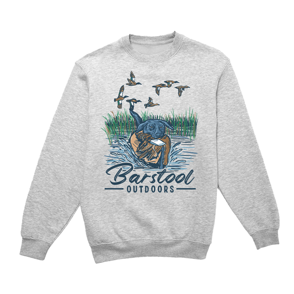 Barstool Outdoors Dog and Duck Crewneck