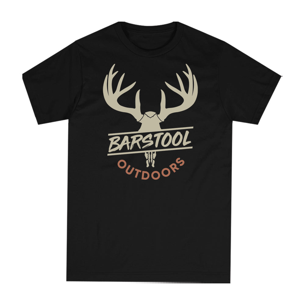 Barstool Outdoors Antlers Tee