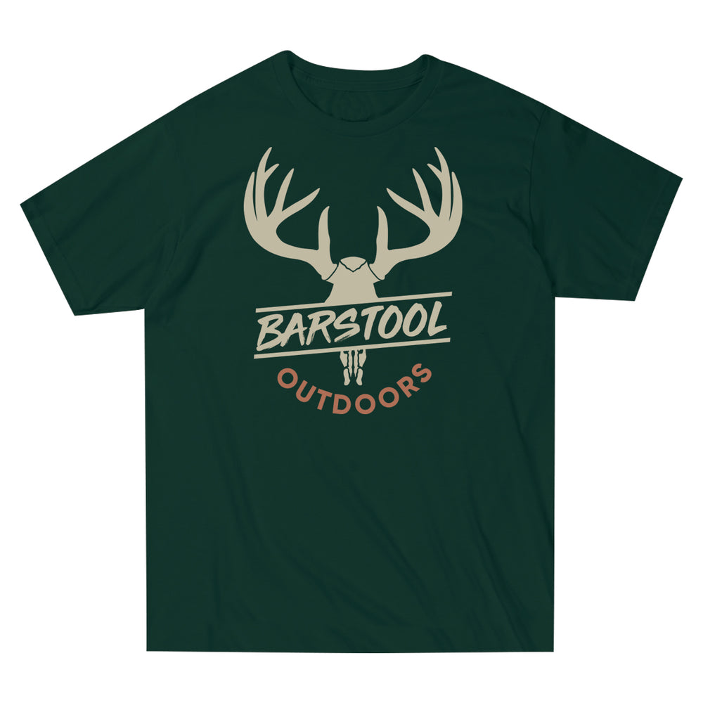 Barstool Outdoors Antlers Tee