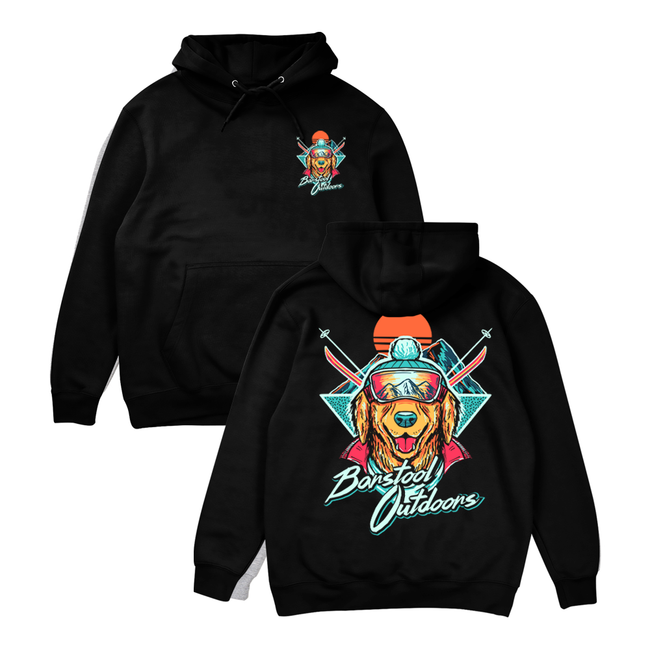 Barstool Outdoors Ski Dog Hoodie