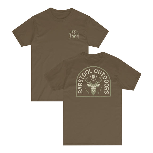 Barstool Outdoors Deer Head Tee