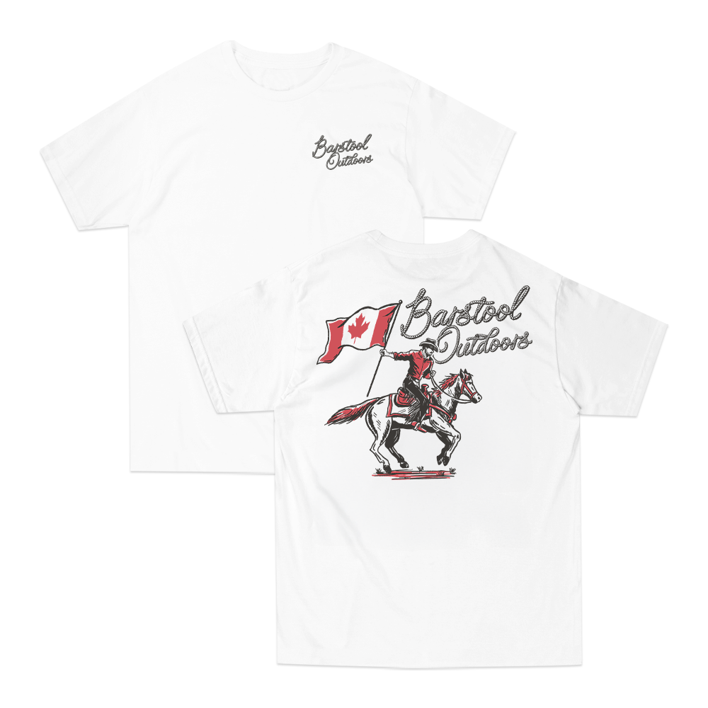 Barstool Outdoors Canadian Cowboy Tee