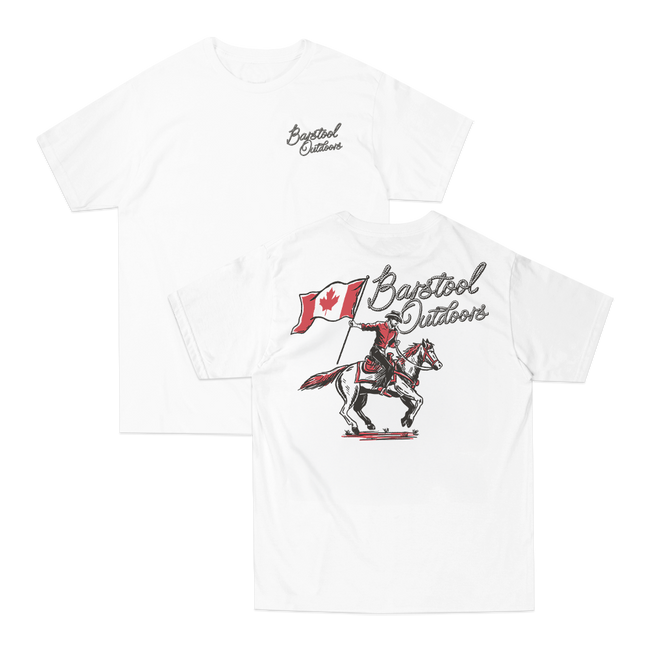 Barstool Outdoors Canadian Cowboy Tee