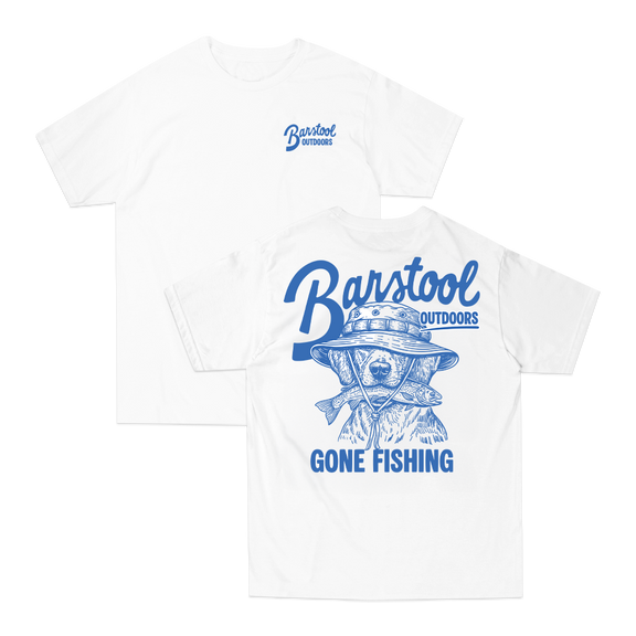 Barstool Outdoors Gone Fishing Tee