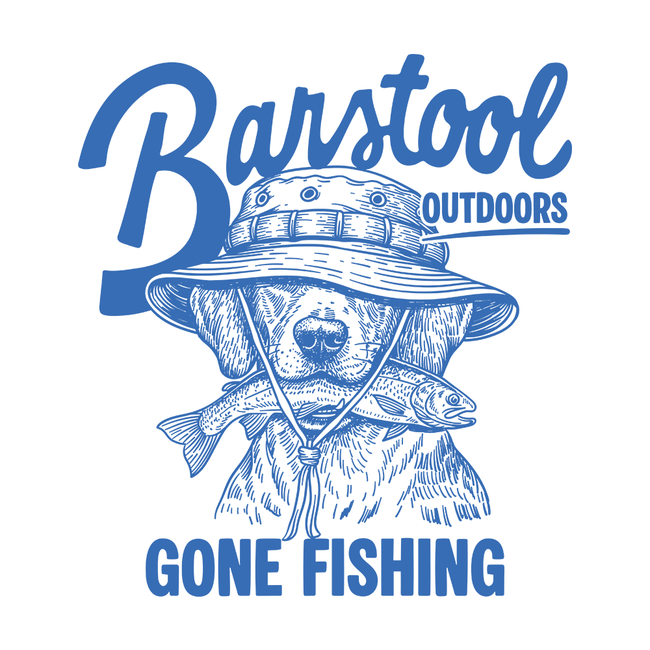 Barstool Outdoors Gone Fishing Tee