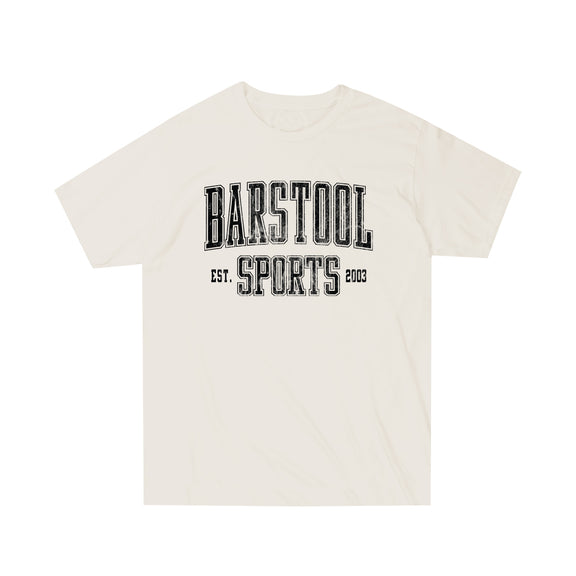 Barstool Sports Varsity Stacked Logo Tee