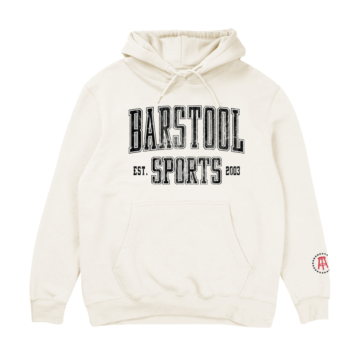 Barstool Sports Varsity Logo Stacked Hoodie