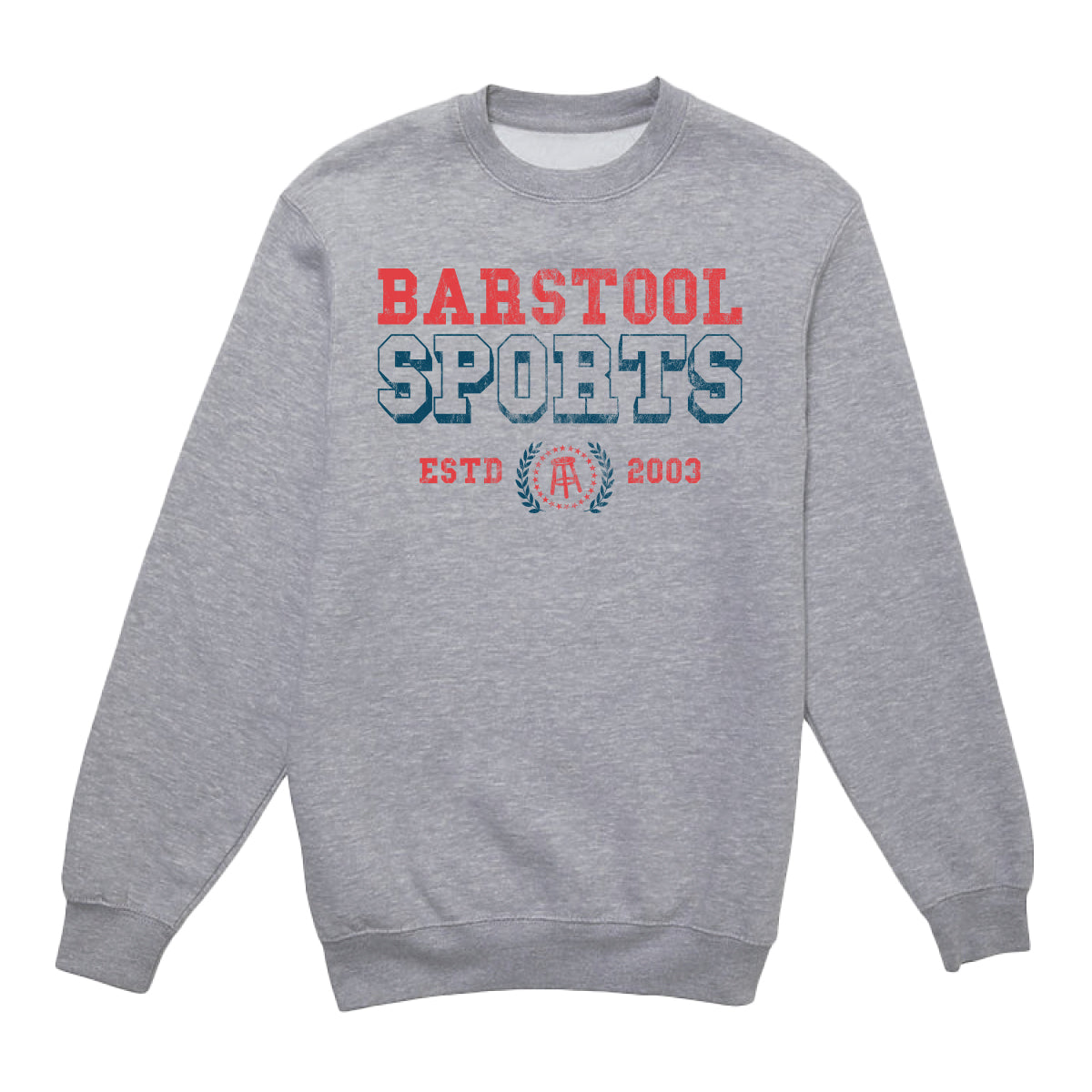Barstool Sports 3D Logo Crewneck Barstool Sports Canada Crewnecks