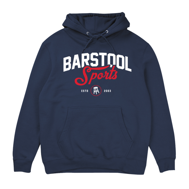 Arched Logo Script Hoodie