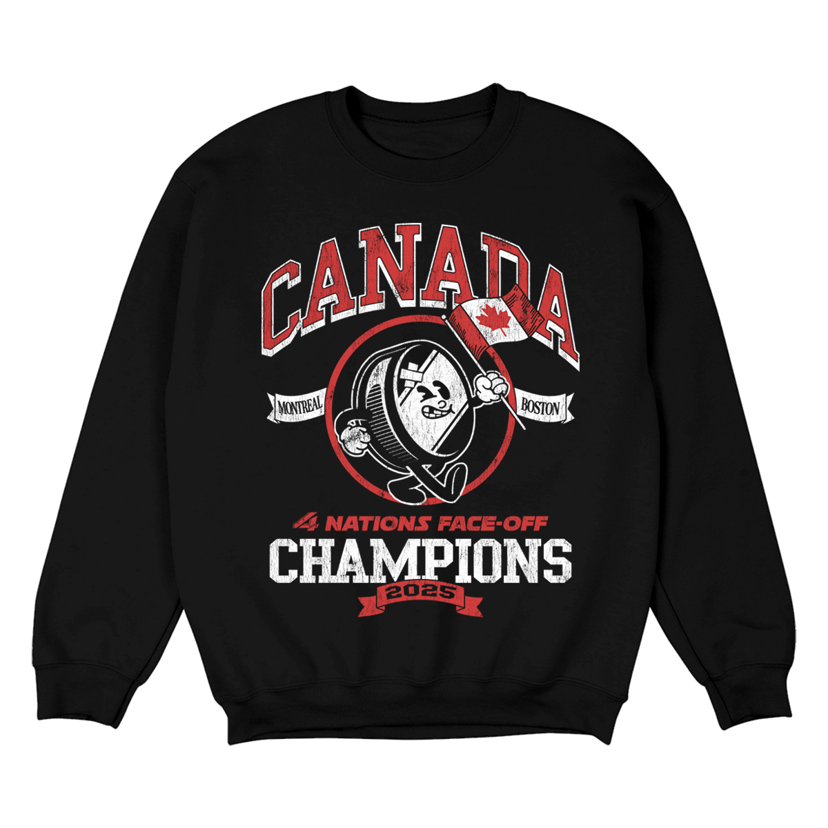 Canada 4 Nations Champions Crewneck