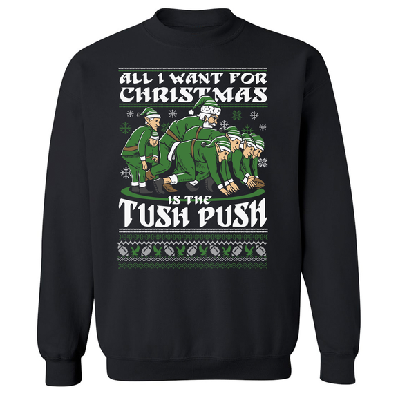 Tush Push Christmas Sweater