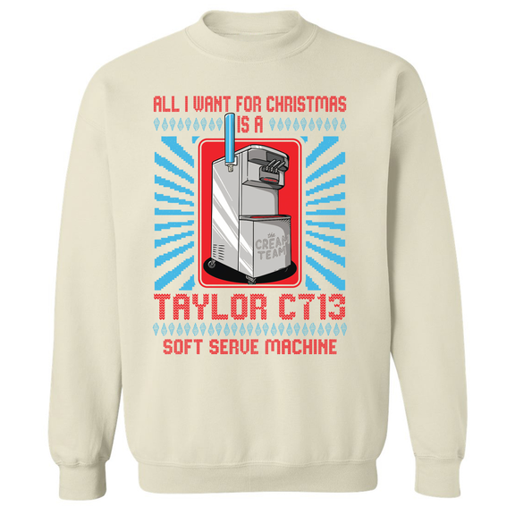 Cream Team Ugly Sweater