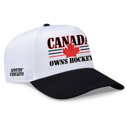 Canada Owns Hockey Embroidered 5 Panel Hat