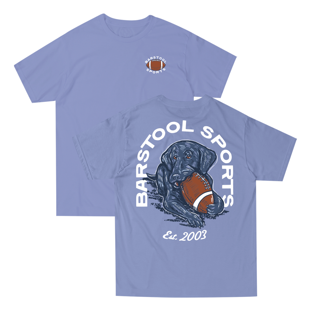 Barstool Football Dog Tee
