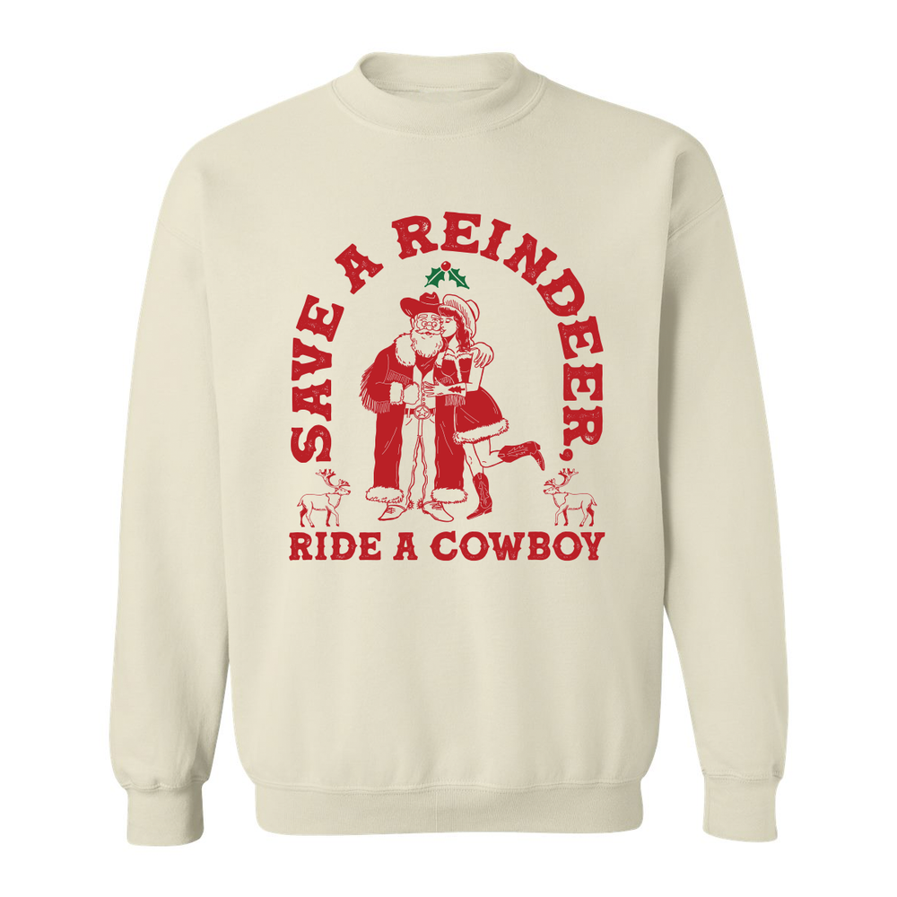 Save A Reindeer Ugly Sweater