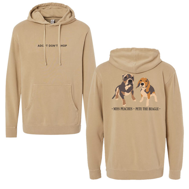 Miss Peaches & Pete The Beagle Hoodie