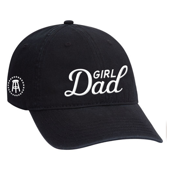 Girl Dad Embroidered 6 Panel Hat