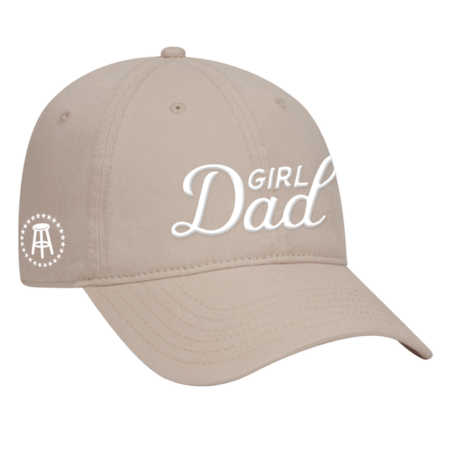 Girl Dad Embroidered 6 Panel Hat