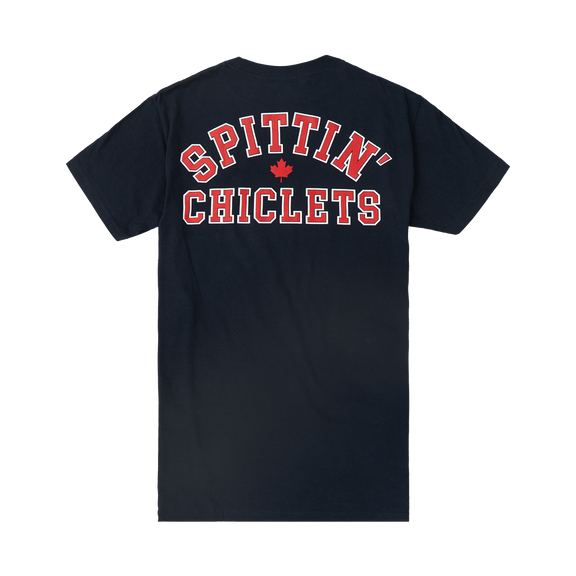 Spittin Chiclets Leaf Helmet Tee