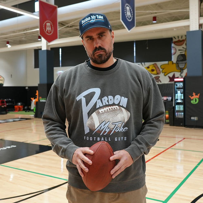 Pardon My Take Football Crewneck